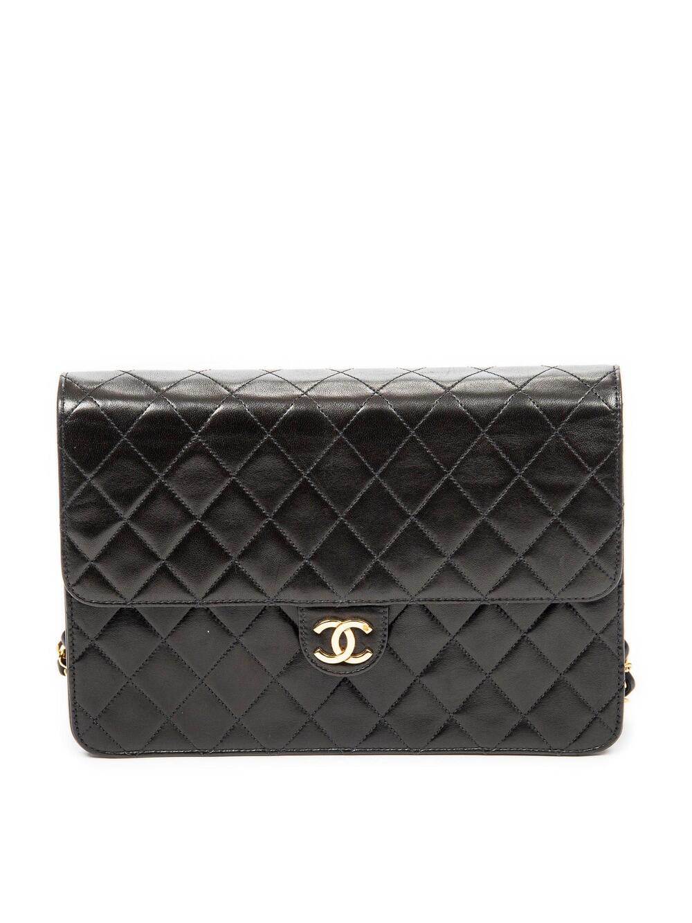 Chanel Vintage Clutch With Chain #336035C43B